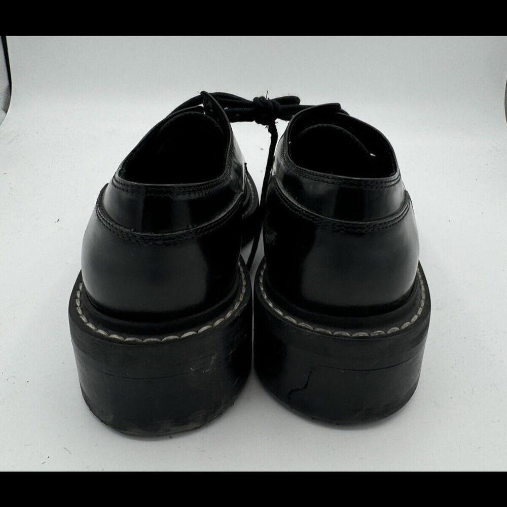 Rag & Bone Kenton Patent Leather Derby Oxfords Shoes Black Size 39 EU, 9 US - Picture 4 of 8